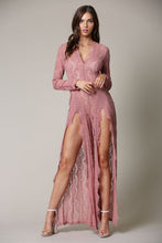 Load image into Gallery viewer, LACE THIGH HIGH JUMPSUIT