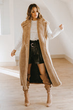 Load image into Gallery viewer, TEDDY BEAR SHEARLING LONG VEST
