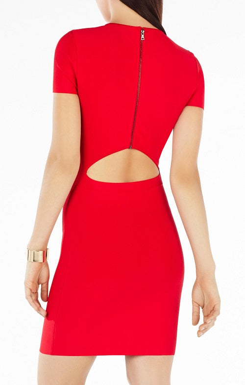 BCBG KAYLEN EMBELLISHED CUTOUT-BACK DRESS Arelia's Dream BCBG KAYLEN EMBELLISHED CUTOUT-BACK DRESS Arelia's Dream