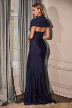 Load image into Gallery viewer, CAP SLEEVE SHAWL GOWN