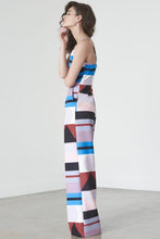 Load image into Gallery viewer, LAVISH ALICE MULTI ABSTRACT WIDE LEG JUMPSUIT