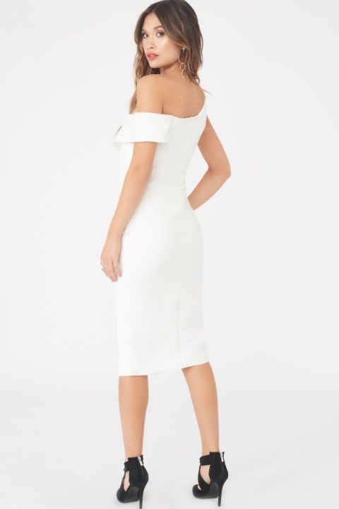 lavish alice midi dress LAVISH ALICE ORIGAMI FOLDED MIDI DRESS