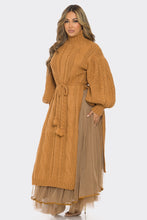 Load image into Gallery viewer, KNIT SWEATER DRESS AND SKIRT SET