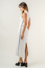 Load image into Gallery viewer, DAPHNE IVORY BOUCLE KNIT MAXI DRESS