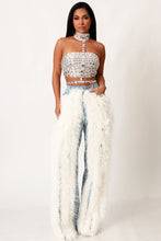 Load image into Gallery viewer, FEATHERED STRAIGHT LEG DENIM JEANS