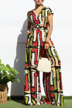 Load image into Gallery viewer, MELANIE LOOSE FIT BUTTON DOWN JUMPSUIT