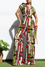 Load image into Gallery viewer, MELANIE LOOSE FIT BUTTON DOWN JUMPSUIT
