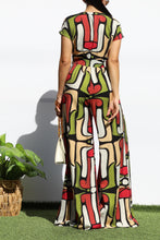 Load image into Gallery viewer, MELANIE LOOSE FIT BUTTON DOWN JUMPSUIT
