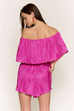 Load image into Gallery viewer, OFF SHOULDER PLEATED ROMPER