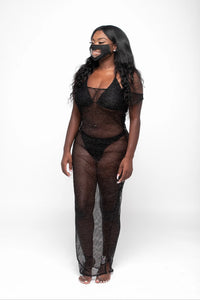 "CAUGHT UP" MAXI DRESS COVER UP