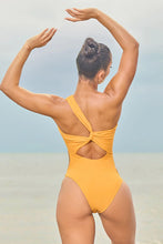 Load image into Gallery viewer, WHISKED AWAY SWIMSUIT- MARIGOLD