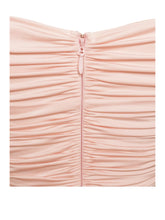 Load image into Gallery viewer, CHAYLYNN PEACH OFF SHOULDER RUCHED DRESS
