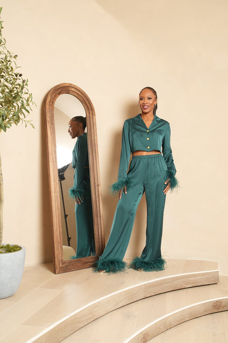 PINE FEATHER LOUNGE SET