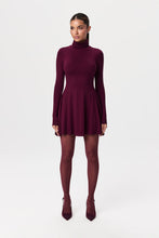 Load image into Gallery viewer, NW TURTLENECK A-LINE MINI DRESS