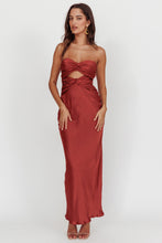 Load image into Gallery viewer, GOOD IMPRESSION TWIST CUTOUT MAXI DRESS