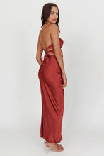 Load image into Gallery viewer, GOOD IMPRESSION TWIST CUTOUT MAXI DRESS