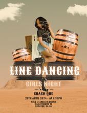 Load image into Gallery viewer, GIRLS&#39; NIGHT OUT LINE DANCING CLASS