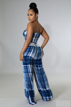 Load image into Gallery viewer, TIE DYE TUBE TOP AND WIDE LEG PANT SET