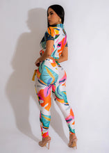Load image into Gallery viewer, SUMMER MULTI COLOR TIE TOP PANT SET