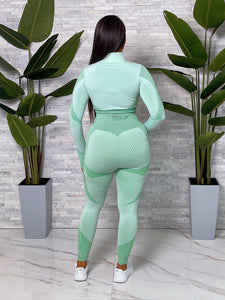 ACTIVE SPORT SET WITH THUMBHOLE JACKET