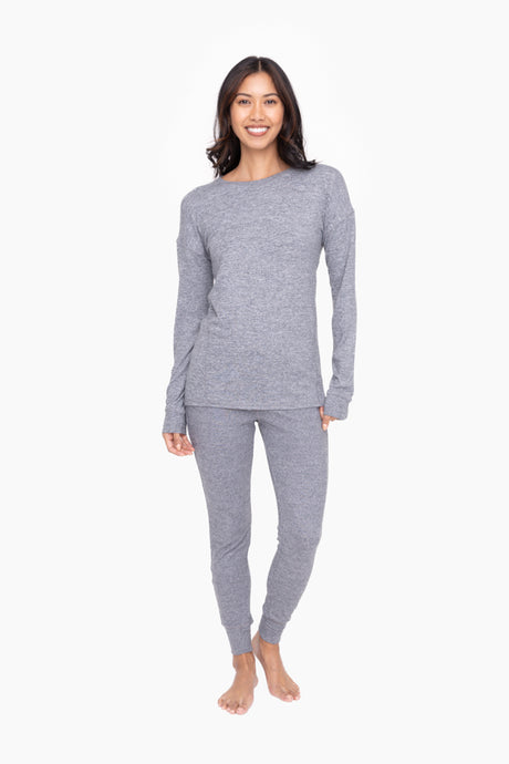 BRUSHED LOUNGE JOGGER SET