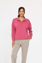 Load image into Gallery viewer, ELEVATED QUARTER ZIP UP PULLOVER