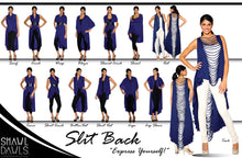 Load image into Gallery viewer, SHAWL DAWLS SLIT BACK SHAWL