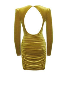 AURA VELVET DRESS