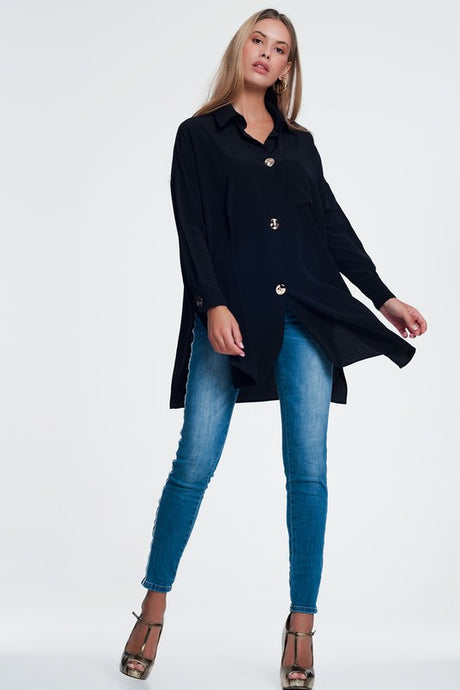 OVERSIZED SWING BLOUSE