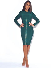 Load image into Gallery viewer, FOREST BANDAGE DRESS