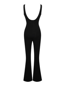 TAREN CREPE JUMPSUIT