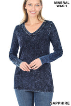Load image into Gallery viewer, MINERAL WASHED VNECK LEGGING SET