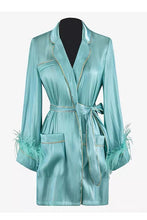 Load image into Gallery viewer, FEATHER CARDIGAN ROBE