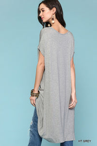 CROSSOVER TUNIC TOP