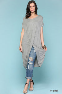 CROSSOVER TUNIC TOP