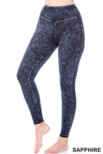 Load image into Gallery viewer, MINERAL WASHED VNECK LEGGING SET