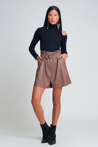 ONE OPEN SHOULDER SWEATER