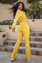 Load image into Gallery viewer, CITRON FLARED LEG TRACK SUIT