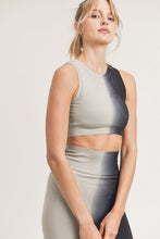 Load image into Gallery viewer, SIDE RIBBED SPLIT DYE SEAMLESS SPORTS BRA