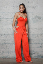 Load image into Gallery viewer, KNIT BUSTIER PANT SET