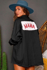 MAMA OVERSIZED SHIRT JACKET