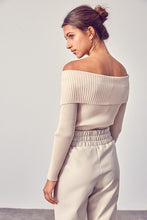 Load image into Gallery viewer, OPEN SHOULDER TOP