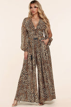 Load image into Gallery viewer, SAFARRAH ANIMAL PRINT JUMPSUIT