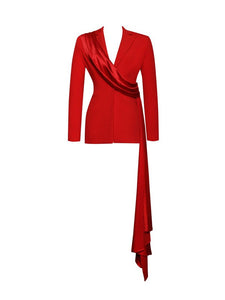 VANDRA DRAPING BLAZER JACKET