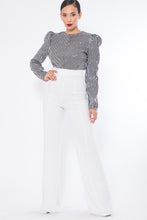 Load image into Gallery viewer, VALENTINE SEQUINED STRIPE LONG SLEEVE JUMPSUIT