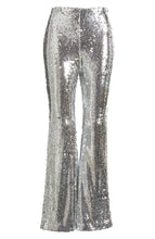 Load image into Gallery viewer, ENDLESS ROSE SEQUIN FLARE PANTS