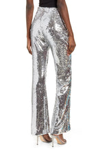 Load image into Gallery viewer, ENDLESS ROSE SEQUIN FLARE PANTS