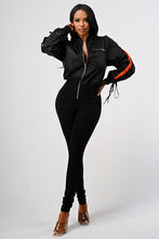 Load image into Gallery viewer, BOMBER JACKET JUMPSUIT