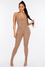 Load image into Gallery viewer, MINERAL WASHED JUMPSUIT
