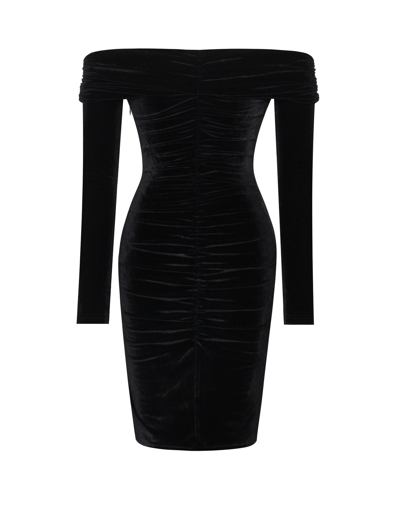 ASHTON OFF SHOULDER VELVET DRESS Arelia's Dream ASHTON OFF SHOULDER VELVET DRESS Arelia's Dream